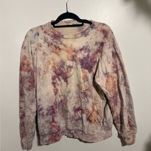 Anna Joyce Tie-Dye Ice Dye Sweatshirt